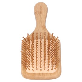 Bamboo Hairbrush Comb Remove Knots, Scalp Massage Hairbrush Comb, Promote Circulation with Bamboo Hairbrush Comb for Scalp Massage