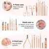Dokpav 26 Pcs Manicura Y Pedicura Kit De Manicure Set