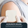 MED PRIDE Foam Dressings for Wounds 4x4in Sterile Non-Adhesive Pads