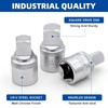 DAKCOS Oil Drain Plug Key Set, 1/2" Drive, 6 PCS