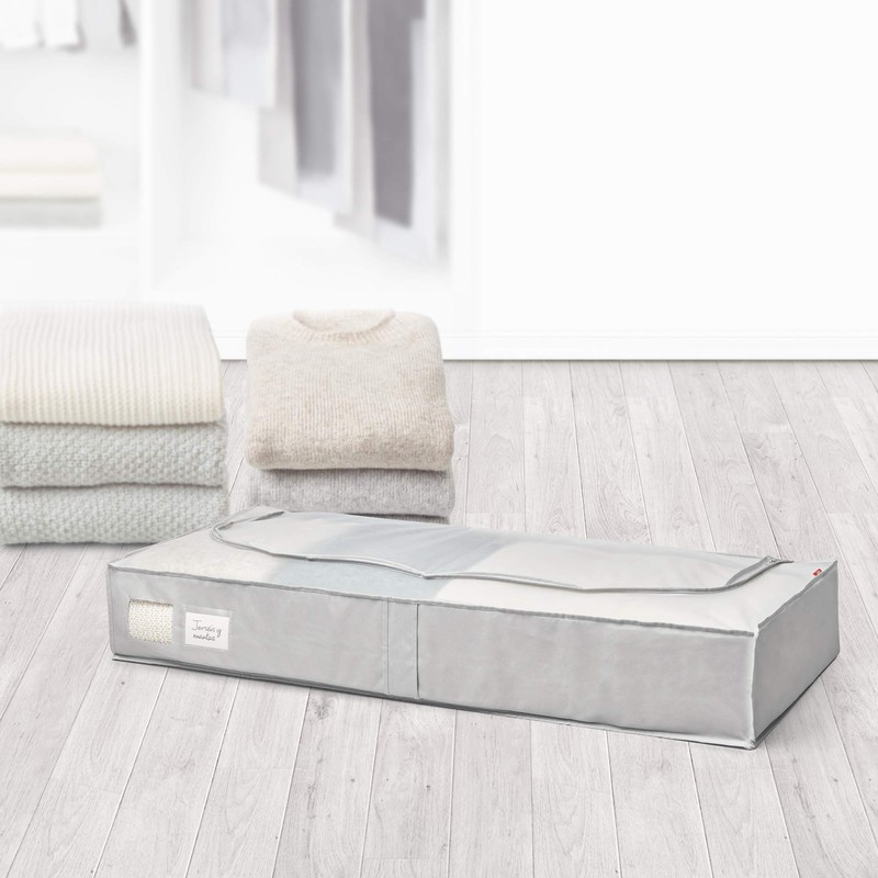Rayen Storage box bedclothes | Zip-up fabric bag for clothes