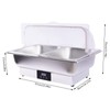 Chafing Dish Buffet Set Commercial Electric Chafing Dish Warmer 600W