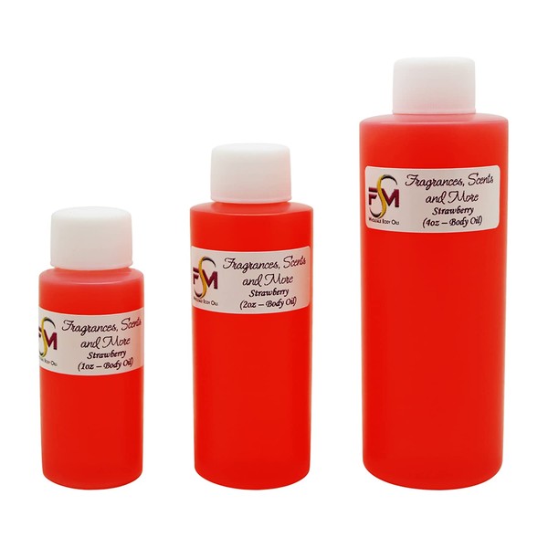 Fragrances, Scents and More Strawberry Perfume/Body Oil - 0.17 Fl