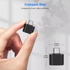 FPC Black Standard USB-A to Micro USB OTG Converter Adapter