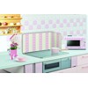 Toyo Aluminum Kitchen Stand Pink Lace 2036