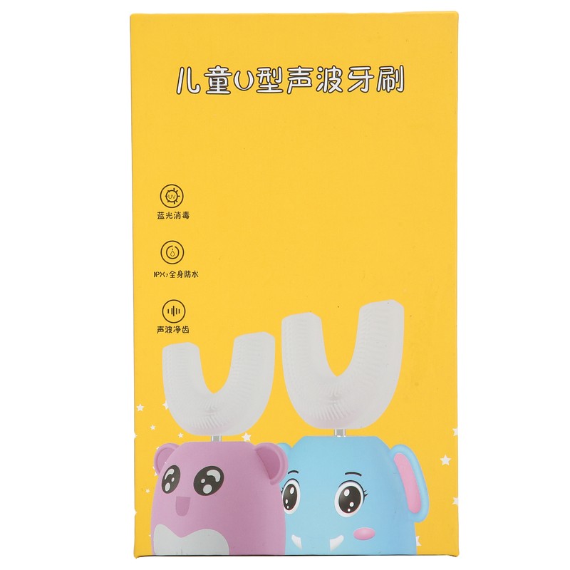 Automatic Toothbrush Cartoon Modeling Electric Toothbrush With UShaped Head for
