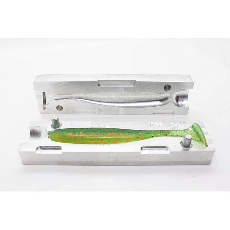 Soft Plastiс Lure Making Injection Fishing Mold Easy Shiner 4''