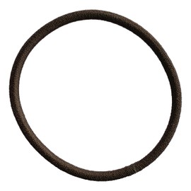 [Craft Shop CLAN] Made in Japan, Thin Hair Clips, Set of 12, Thickness 0.1 inch (2.5 mm), No Knot (Brown), Braun