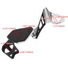 FZHMT Passenger Arm Rest w/ Drink Holder For Harley Tri