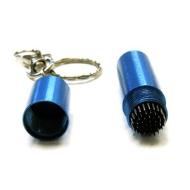 Iszy Billiards Pool Cue Stick Tip Tool Pick with Key Chain, Blue