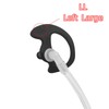 HELETUL Silicone Ear Mold for Walkie Talkie Surveillance Earpiece (Left