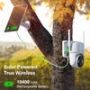 4G LTE Cellular Security Camera No Internet Needed, Solar No