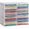 Unbranded Stackable Clear Plastic CD Organizer with Rubber Feet |