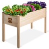 Maple99 Raised Garden Bed with Legs 48x24x30 - Natural Cedar