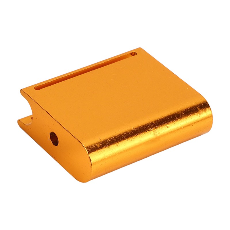 2pcs Leather Edge Slicker Gold Silver Aluminium Alloy Leather Trimming