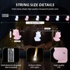 Hoolight Unicorn String Lights 10 LED Lights Battery Operated Unicorn