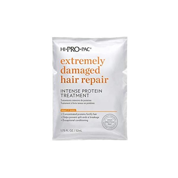 Hi Pro Pac Intense Protein Treatment, Extremely Damaged Hair Repair,Pack of 2