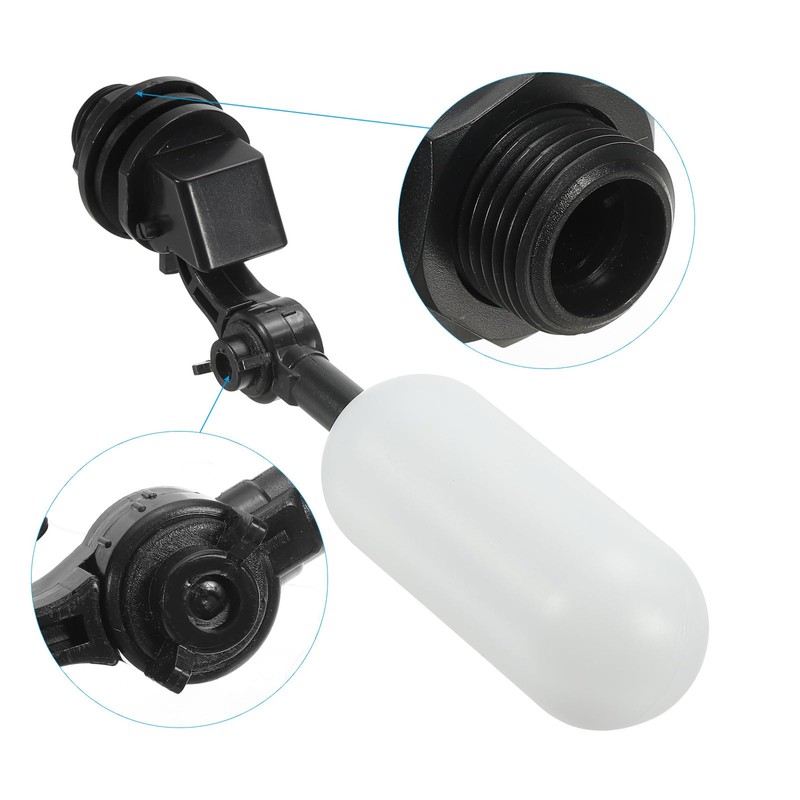 PATIKIL Float Valve 3pcs Plastic Water Tank Float Ball Valve