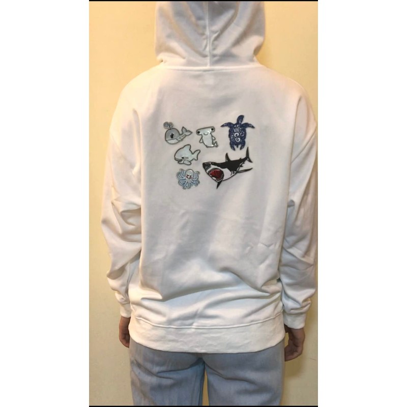 Cute-Patch Shark Embroidered Iron on Patch