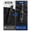 360° Rotating Retractable Baton Holster – Adjustable Plastic Belt Holder