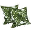 LVTXIII Outdoor Accent Patio Toss Pillow Covers, Covers ONLY Tropical