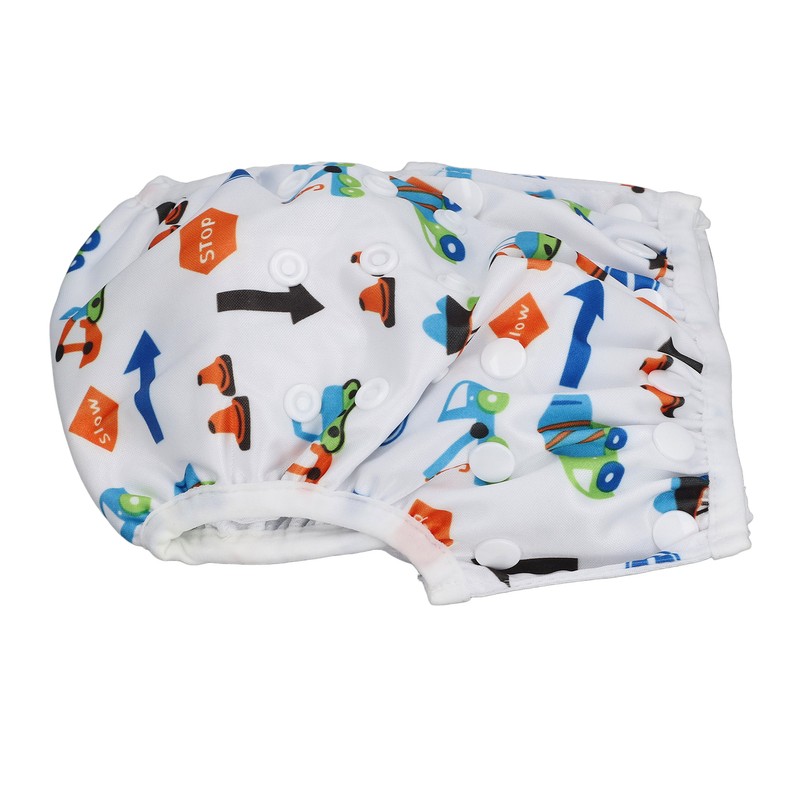 2PCS Baby Swim Diapers Soft Breathable Waterproof Adjustable Leakproof Swim