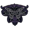 Hot Leathers Metallic Butterfly Patch (Multicolor, 5")