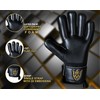 Keeperking Goalkeeper Gloves Children Youth Adults Football Gloves without Fingersave