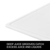FARBERWARE Extra-Large Plastic Cutting Board, 15x20 Inch Dishwasher-Safe Chopping Board