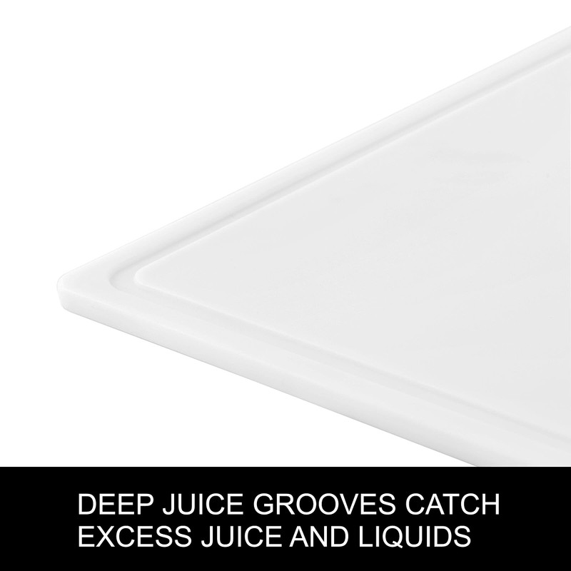 FARBERWARE Extra-Large Plastic Cutting Board, 15x20 Inch Dishwasher-Safe Chopping Board