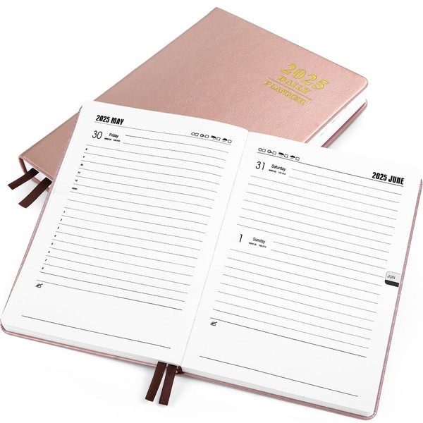 Kesote 2024 Daily Planner, Schedule Book, Starting from January, A5,