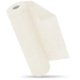 MODERNO Non-Woven Table Runner Cream Ecru, Modern Table Runner, Outdoor Table Decoration, Party Decoration for Birthday, Wedding, Festive Decoration, 30 cm x 25 m