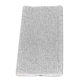 Mic Handle Sleeve Rhinestones Universal Sparkling Microphone Handle Body Cover for Stage Shows Bars White