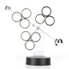 Electronic Perpetual Motion Revolving Celestial Model Kinetic Art Craft Desk