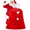 FOIMAS Christmas Santa Sack,43x27 inch Jumbo Velvet Santa Gift Bags