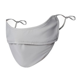 Ligart Breathable Sun UV Protection Face Mask for Motorcycle Running Riding Climing Yoga Fitness Exercise and Other Sports Gray