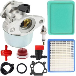 214122 Carburetor for Replacing Briggs & Stratton 498170 497586 497314 498254 498966 698444 497347 6150N works Troy-Bilt 11A-426A011 12AG835E711 TB365 Push Mower