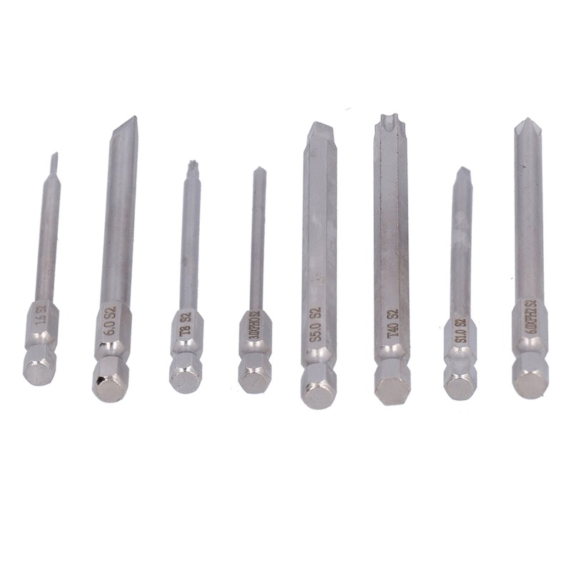 30Pcs Screwdriver Bit Magnetic Metal Slot Star Cross Tool Set