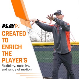 Play 9 Sports Resistance Exercise Bands (Teen) Baseball Activation Elastic Training Athletes Equipment Bands