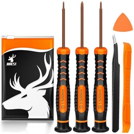 Kit de destornilladores Jorest para Switch, juego de reparación de 6 piezas con Triwing Y00, Y1, Phillips PH000, pinzas, palanca, palanca triangular, para Switch Lite, controlador Joycon, Wii, Gameboy