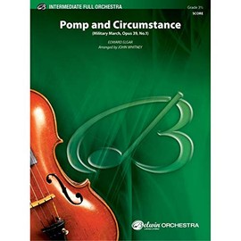 Pomp and Circumstance: Military March, Opus 39, No. 1, Conductor Score (Belwin Intermediate String/Full Orchestra)