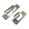 Polished Strike Plate Double Chrome for Mortice Lock or Tubular