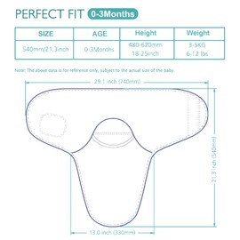 Baby Swaddle Blankets,Soft and Cozy Organic Cotton Black Swaddle Wrap Receiving Blankets for Baby Girl Boy, 0-3 Months