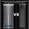 Rain Shower Head with Handheld Showerhead, Chrome 1.8GPM 460311