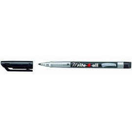 Stabilo Write-4-All Permanent Black - Medium M 146/46 - 2 items @ order