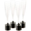 Papstar 12196 Champagne Glasses 0.1 L Pack of 20 Polystyrene