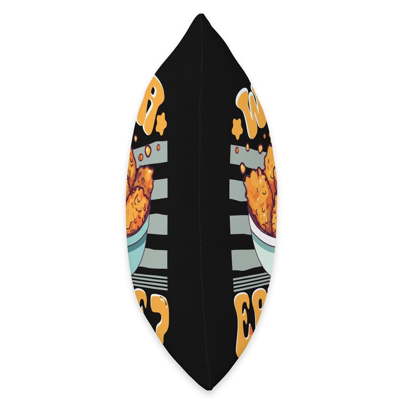 Chicken Nugget | Fast Food | Chicken Nuggets Throw Pillow