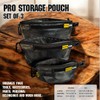 ROBOCUP Pro Zippered Storage Pouch, 3 Sizes Sold Individually or