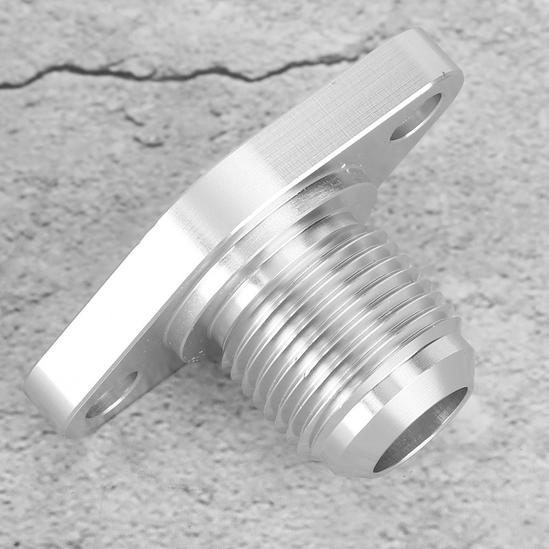 Aluminium 12 AN Turbo Oil Drain Return Flange Fit for