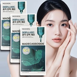 Mediheal Madecassoside Mask Pack Black Trace Repair Don Quixote Pack Madeca 20+3 sheets / 메디힐 마데카소사이드 마스크팩 흑자 흔적 리페어 돈키호테 팩 마데카 20+3매